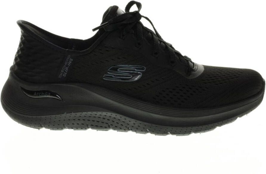 Skechers Slip-ins Arch Fit 2.0 Easy Chic Dames Sneakers Zwart
