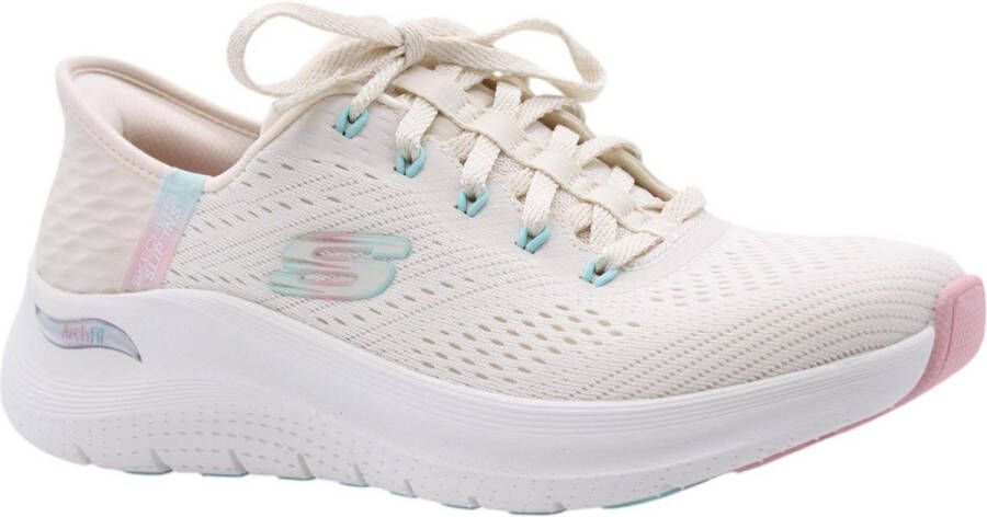 Skechers Slip-ins Arch Fit 2.0 Easy Chic Dames Sneakers Naturel