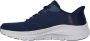 Skechers Uno Arch Fit 2.0 Sneakers blauw Textiel - Thumbnail 4