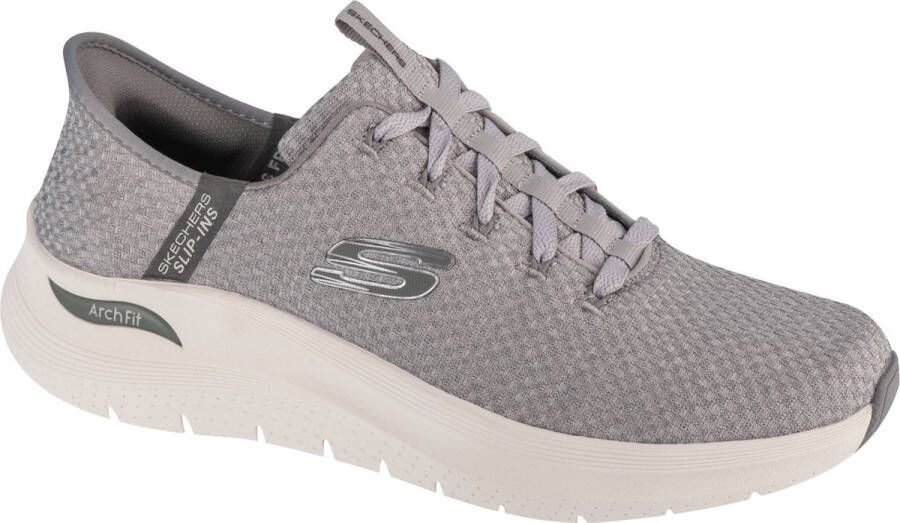 Skechers Slip-ins: Arch Fit 2.0 Look Ahead 232462-GRY Mannen Grijs Sportschoenen