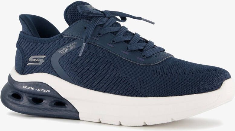 Skechers Slip-on sneakers BOBS ARC WAVES 2.0 sneaker slipper vrijetijdsschoen in comfortbreedte g (= breed)