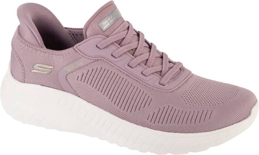 Skechers Slip-Ins: BOBS Sport Squad Chaos Current Muse Vrouwen Purper Sneakers Sportschoenen