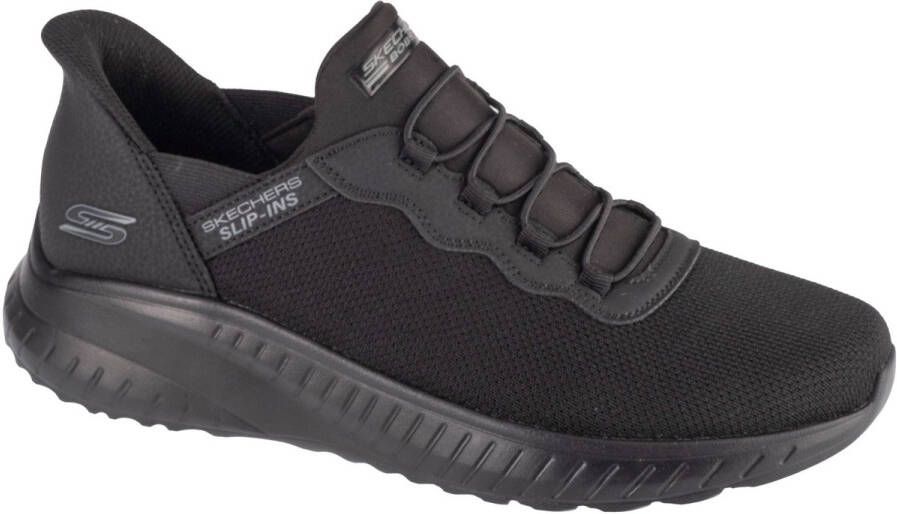 Skechers Slip-ins: BOBS Sport Squad Chaos heren Zwart Extra comfort Memory Foam
