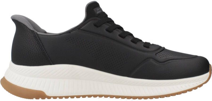 Skechers SLIP-INS BOBS SQUAD 4 DIRECT STEP Zwart