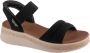 Skechers Sandalen BOBS SUN RAY wig sandaal sandalette plateausandaal met plush foam - Thumbnail 1