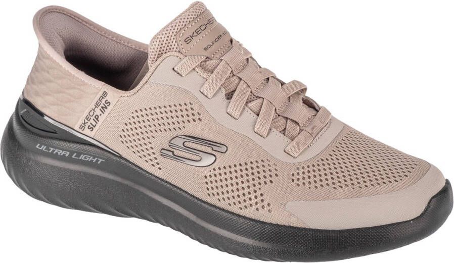 Skechers Slip-Ins: Bounder 2.0 Emerged Mannen Beige Sneakers