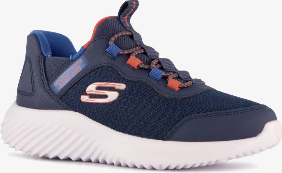 Skechers Slip-ins Bounder kinder sneakers blauw