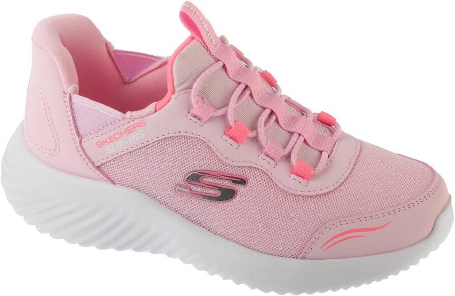 Skechers Slip-Ins: Bounder Simple Cut voor meisje Roze Sneakers
