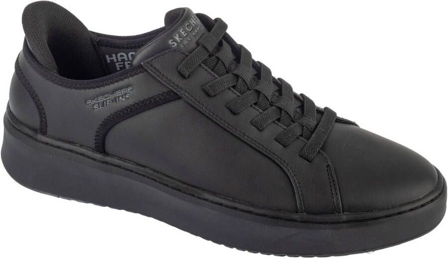 Skechers Slip-Ins: Court Break Suit Sneaker Mannen Zwart Sneakers
