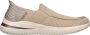 Skechers Hands Free Slip-Ins Delson 3.0 Cabrino VEGAN instapper Heren Taupe - Thumbnail 41