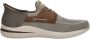 Skechers Slip-ins Delson 3.0 Roth Heren Instappers Taupe - Thumbnail 3