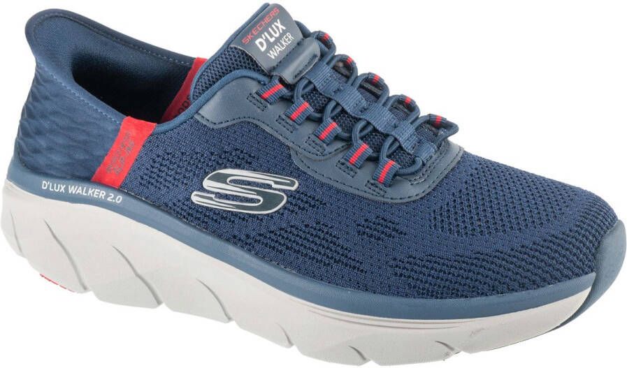 Skechers Slip-ins: D'Lux Walker 2.0 Rezinate Mannen Marineblauw Sneakers