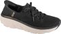 Skechers Slip-Ins: D'lux Walker 2.0 Thrill Movement 150105-BKTN Vrouwen Zwart Sneakers Sportschoenen - Thumbnail 1