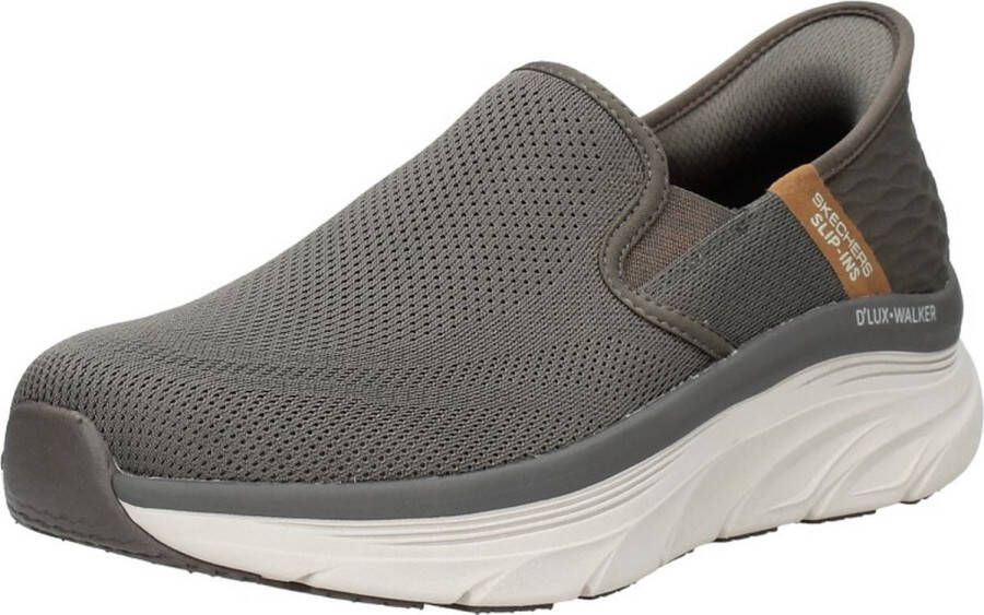 Skechers Slip-Ins: D'Lux Walker Orford Sportief donkerbruin