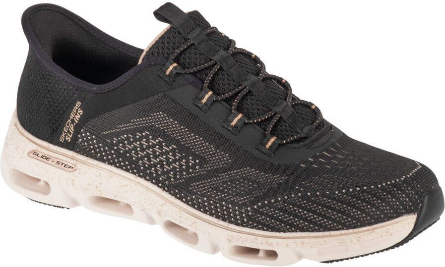 Skechers Slip-Ins: Glide-Step Gratify Pace Vrouwen Zwart Sneakers