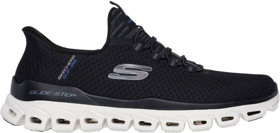Skechers Slip-on sneakers GLIDE-STEP Instapschoen vrijetijdsschoen trainingsschoen met praktische elastische band