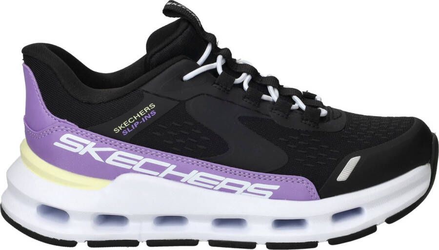 Skechers Slip-Ins Glide-Step Vista Lane Sneakers Meisjes Zwart