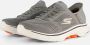 Skechers Slip-ins Go Walk 7 Free Hand 2 Heren Instappers Grijs - Thumbnail 1