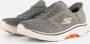 Skechers Slip-ins Go Walk 7 Free Hand 2 Heren Instappers Grijs - Thumbnail 1