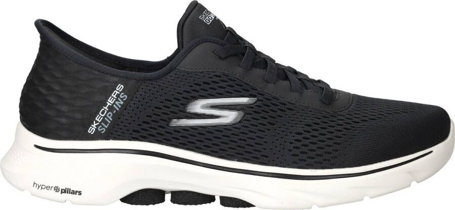 Skechers Slip-ins Go Walk 7 Free Hand 2 Heren Instappers Zwart