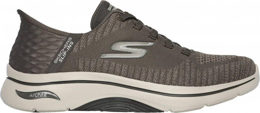 Skechers Go Walk Arch Fit 2.0 Grand Select 2 Slip-Ins instapper Brown Heren