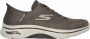 Skechers Slip-Ins Go Walk Arch Fit 2.0 Grand Select 2 Instappers Heren Taupe - Thumbnail 7