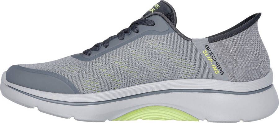 Skechers Slip-Ins Go Walk Arch Fit 2.0 Gray Lime