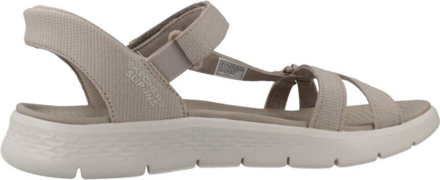 Skechers Sandaal Hands-Free Slip-Ins Go Walk Flex 141481 TPE Taupe Machine Washable