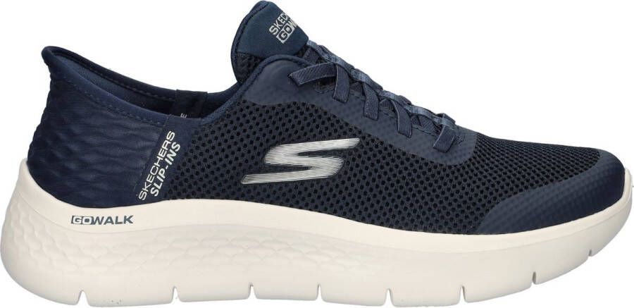 Skechers Comfortabele Slip-ons Flex Ondersteunende Sneaker Blue Dames