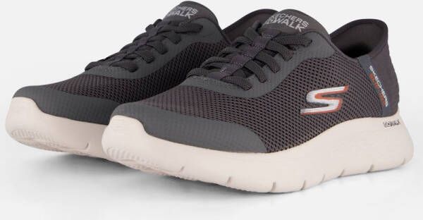 Skechers Slip-ins Go Walk Flex Hands Up Heren Instappers Grijs