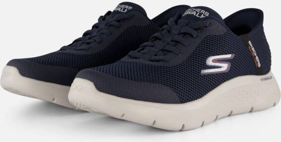 Skechers Slip-ins Go Walk Flex Hands Up Heren Instappers Navy