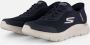 Skechers Slip-ins Go Walk Flex Hands Up Heren Instappers Navy - Thumbnail 1