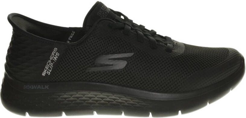 Skechers Slip-ins: GO WALK Flex Hands Up Instappers Zwart