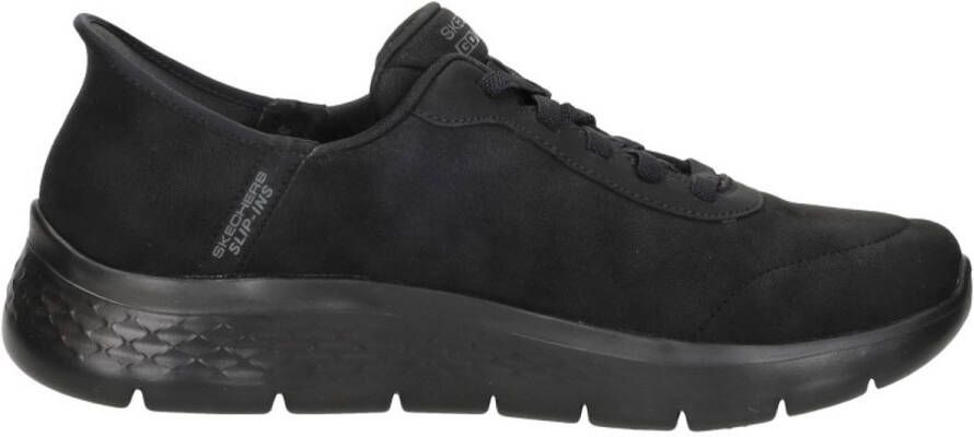 Skechers Slip-Ins: GO Walk Flex Smooth Motion 216326-BBK Mannen Zwart Sneakers