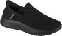 Skechers Go Walk Flex Slip-ins 216491-BBK Mannen Zwart Sneakers - Thumbnail 4