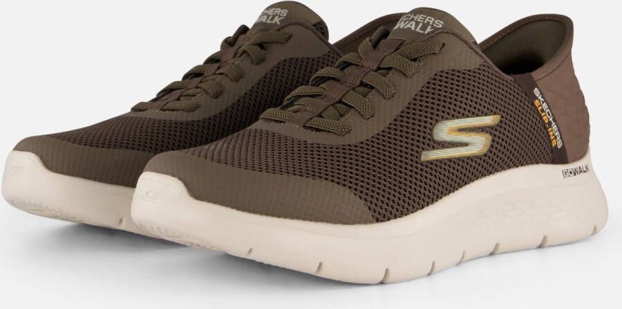 Skechers Slip-ins Go Walk Flex Instappers bruin