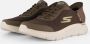 Skechers Slip-ins Go Walk Flex Hands Up Heren Instappers Bruin - Thumbnail 5