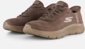 SKECHERS Slip-on 'Slipper Damen 124837 BRN Kunststoff (Synthetik) in braun' bruin - Taupe