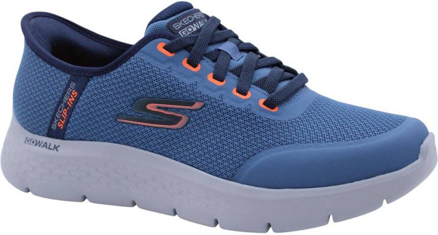 Skechers Slip-ins Go Walk Flex Netro Heren Instappers Navy