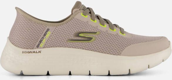 Skechers Slip-ins Go Walk Flex Netro Heren Instappers Taupe