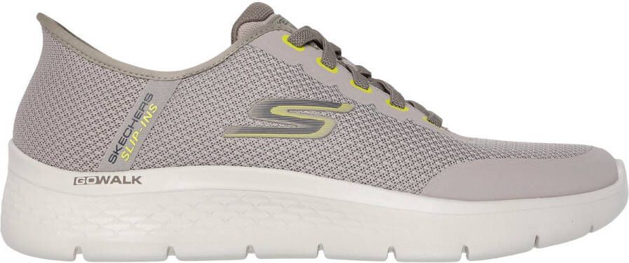 Skechers Slip-ins Go Walk Flex Netro Heren Instappers Taupe