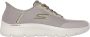 Skechers Slip-ins Go Walk Flex Netro Heren Instappers Taupe - Thumbnail 3