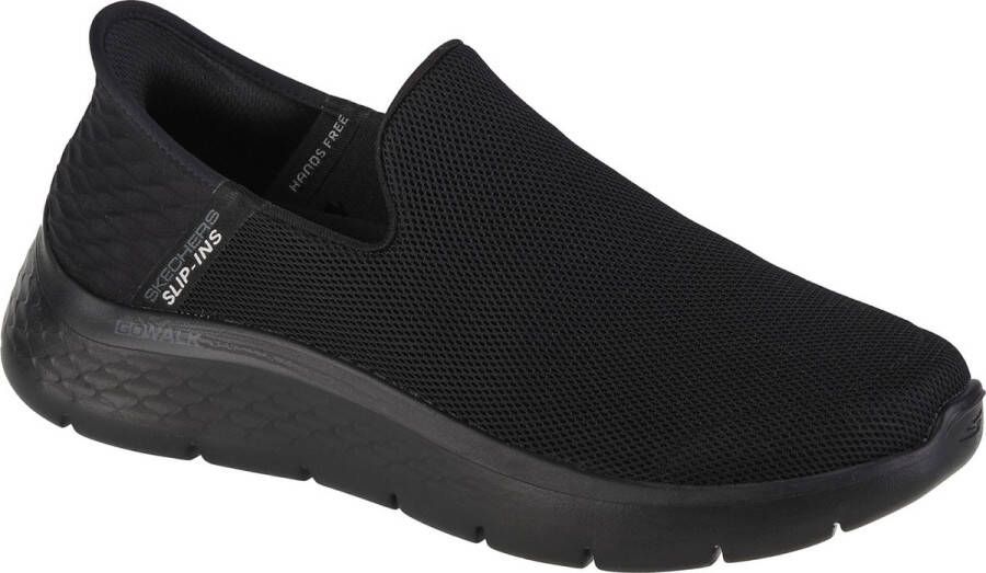 Skechers Slip-Ins: Go Walk Flex No Hands 216491-BBK Mannen Zwart Sneakers