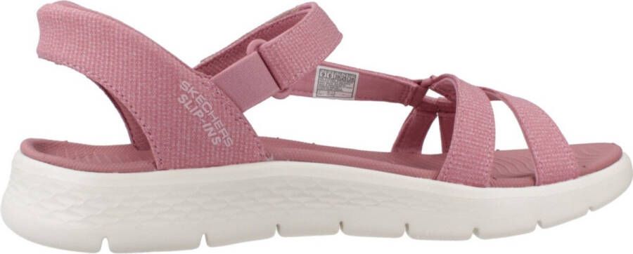 Skechers Sandalen GO WALK FLEX SANDAL-ILLUMINATE sandalette trekking sandaal met gogo mat voetbed