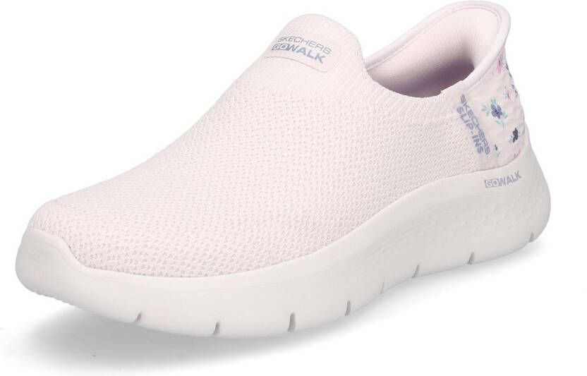 Skechers Slip-on sneakers GO WALK FLEX-SUNSET ROSE vrijetijdsschoen vegan met handsfree slip-ins functie