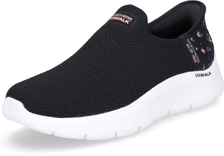 Skechers Slip-on sneakers GO WALK FLEX-SUNSET ROSE vrijetijdsschoen vegan met handsfree slip-ins functie