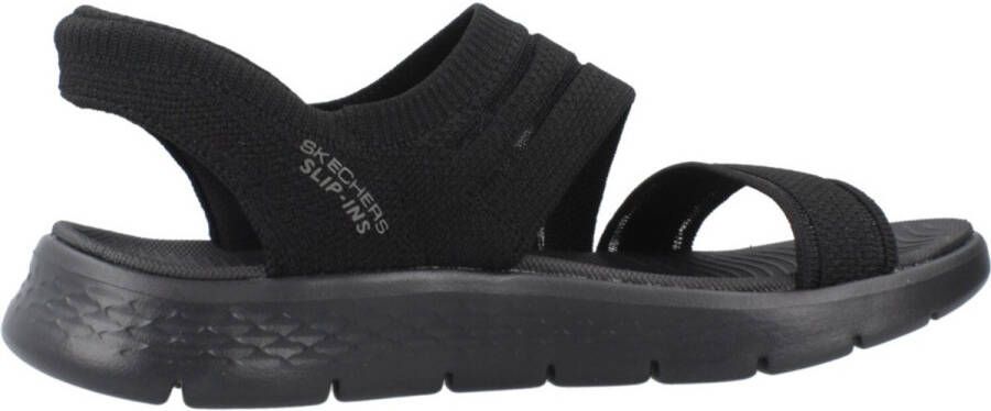 Skechers Slip-ins Go Walk Flex Zandal-Enticing Dames Sandalen Zwart