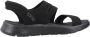 Skechers Slip-ins Go Walk Flex Zandal-Enticing Dames Sandalen Zwart - Thumbnail 1