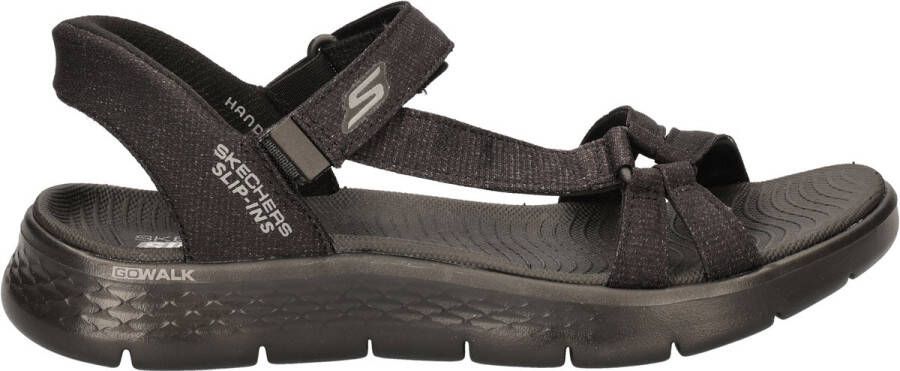 Skechers Slip-ins Go Walk Flex Zandal Illumin Dames Sandalen Zwart