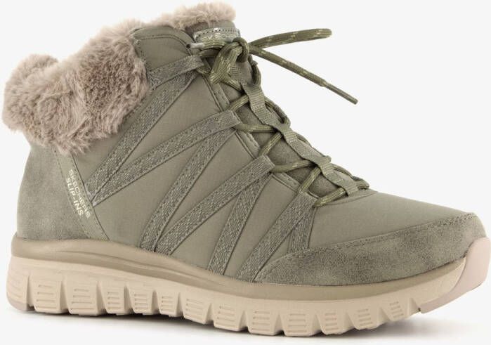 Skechers Slip-ins Graceful dames boots groen Extra comfort Memory Foam